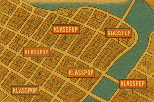 Città di Mantova Piantina Klasspop