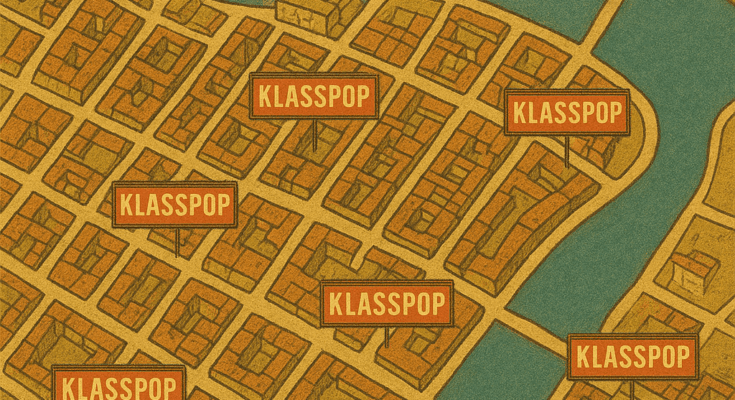 Città di Mantova Piantina Klasspop