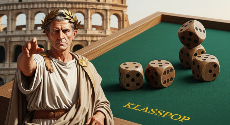 Il dado è tratto immagine Gemini Ai Klasspop