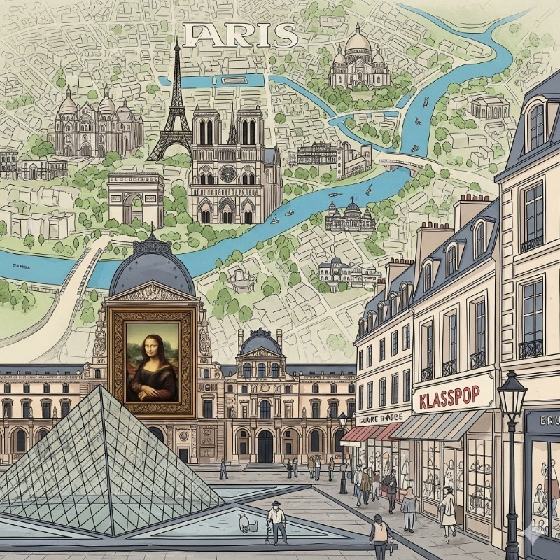 Piantina di Parigi, Gioconda e Klasspop