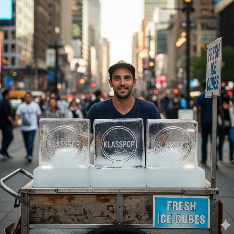 Venditore di ghiaccio Klasspop