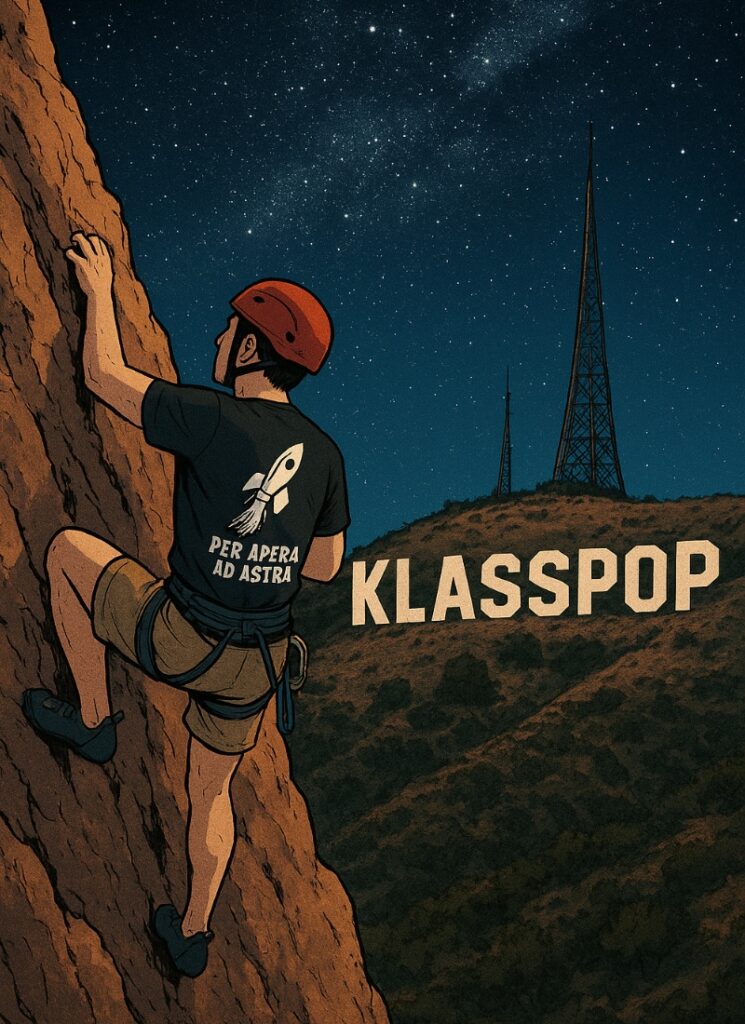 Per aspera ad astra scalatore klasspop