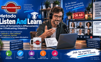 Listen and learn per podcaster isegnanti